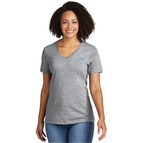 Malibu C : Allmade Women's Recycled Blend V-Neck Tee