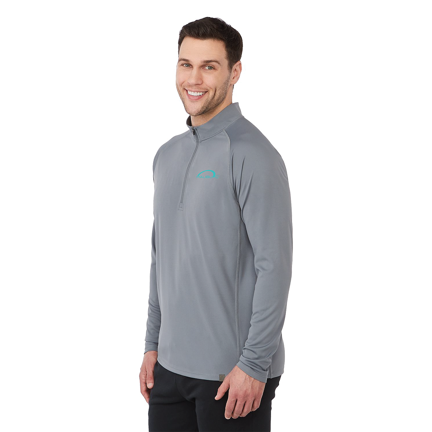 Malibu C : EVANS Eco Knit Quarter Zip - Men's